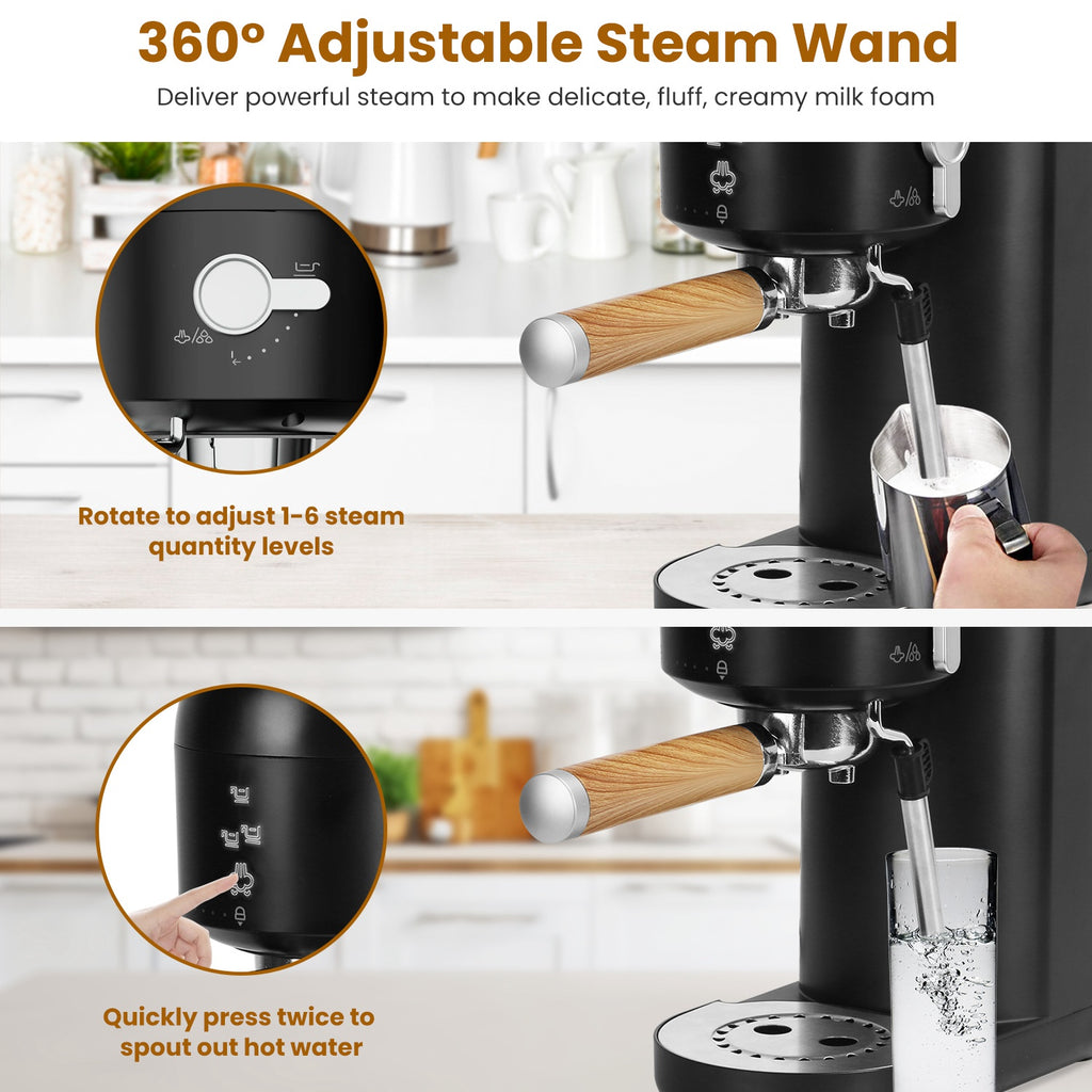 Espresso Machine with Milk Frother System P68538