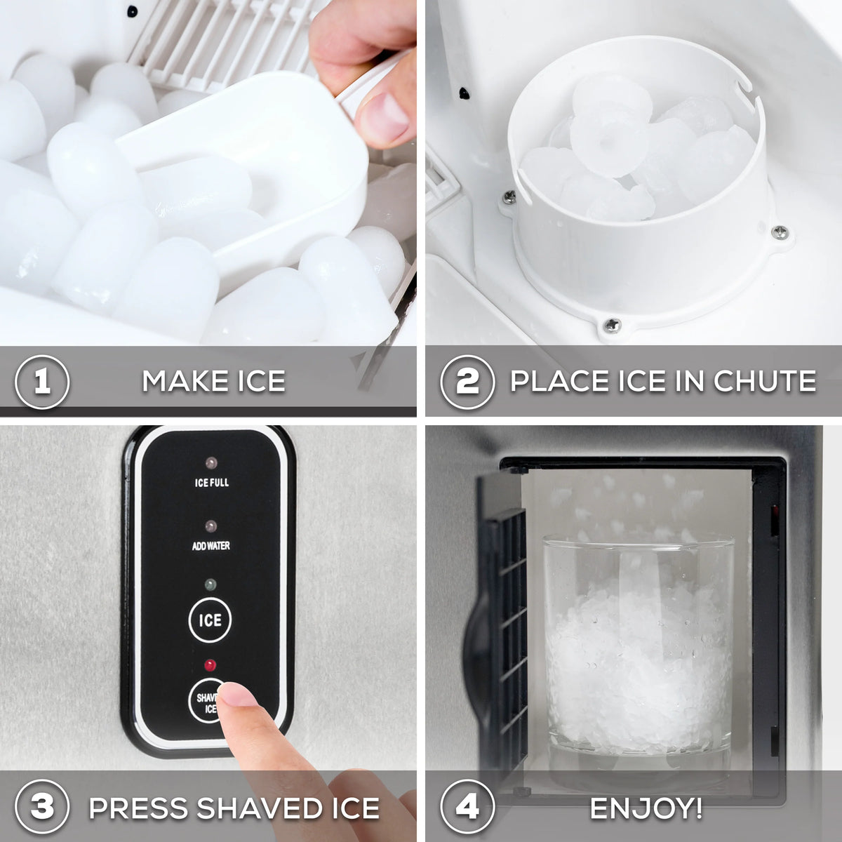 44 lb. Ice Maker and Ice Shaver H86249
