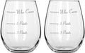 Stemless Wine Glass Set Of 2 O671