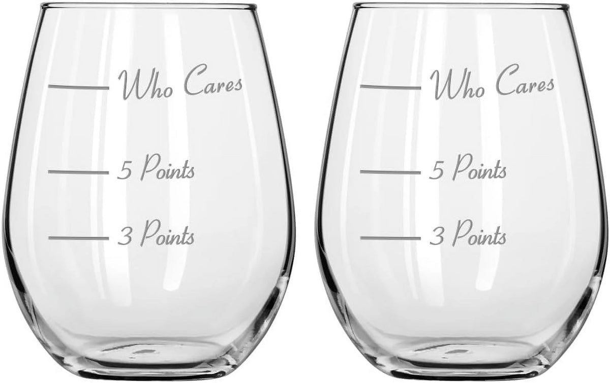 Stemless Wine Glass Set Of 2 O671