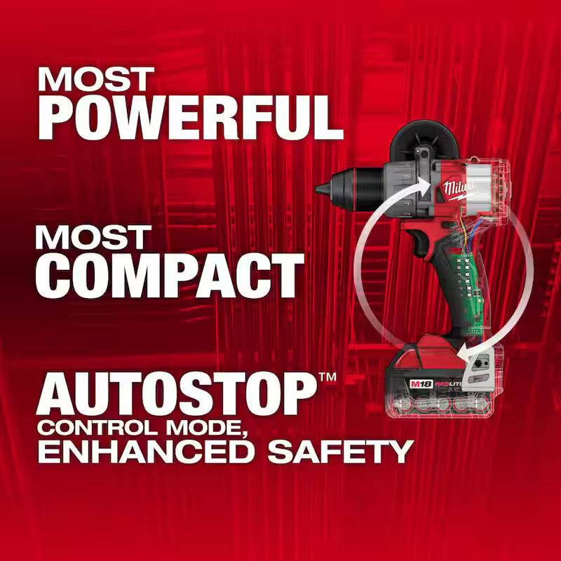18-V Lithium-Ion Brushless Cordless Hammer Drill Driver Kit with Compact Router A1371