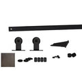 Painted Bronze Sliding Barn Door Hardware Kit K247521