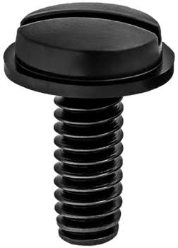 Black Nylon Screw 1/4-20 x 5/8 F1041