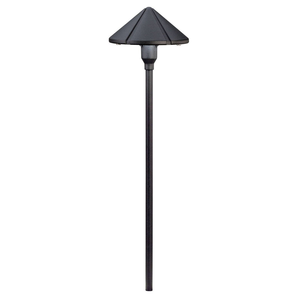 Textured Black Path Lighting Landscape Light H1410
