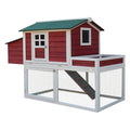 Chicken Coop Wooden Poultry Hen Hutch House Nesting Cage Box P531764