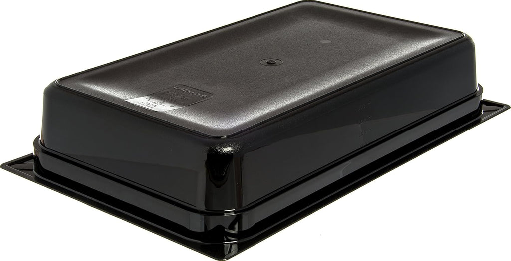 High-Heat Full-Size Food Pan, 12.7 qt, Black, Case of 6 Q2751