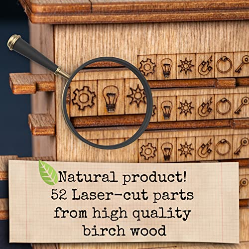 3D Wooden Puzzle Box N192
