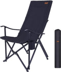 Red Folding Camping Chair with Cup Holder & Carry Bag T75771