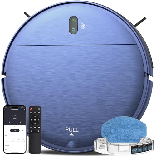 Robot Vacuum and Mop Combo, 2 in 1 Self-Charging Robotic Vacuum C81762