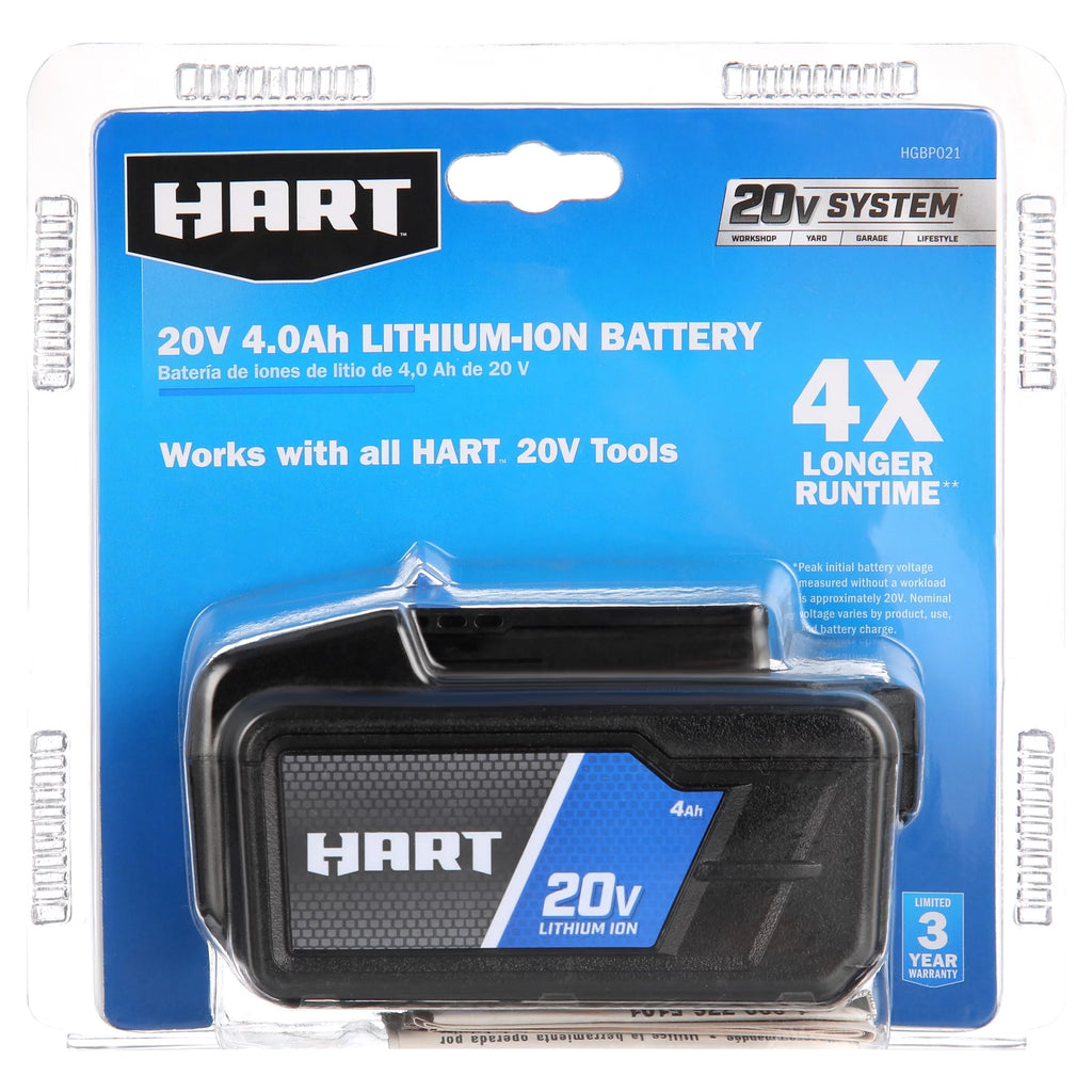 20V Lithium-Ion 4.0Ah Battery X819