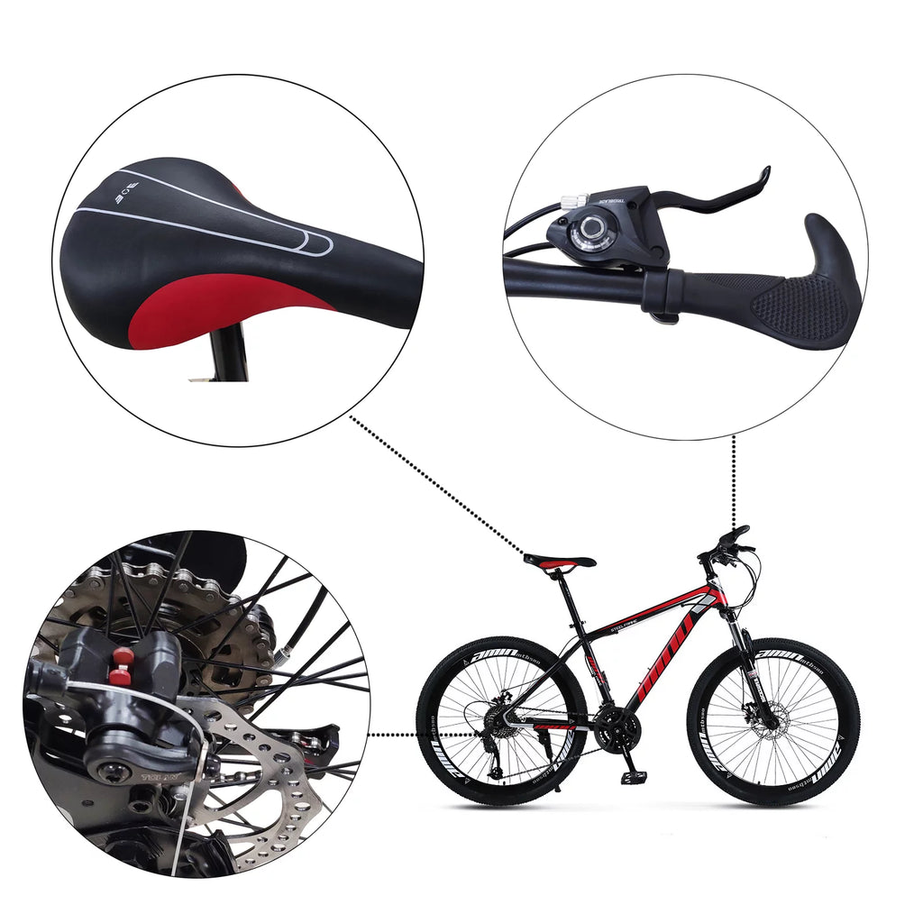 26-Inch Wheels 21 Speed Dual Disc Brake Mountain Bike N899