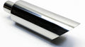 Polished Stainless Slant Exhaust Tip 6.00" X 18.00" Long 2.50" Inlet H8966