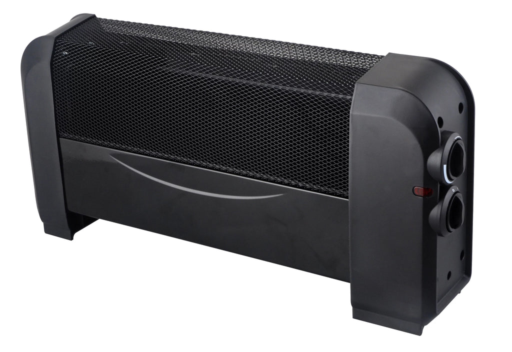 25" Electric Baseboard Convection Heater, Black I843207