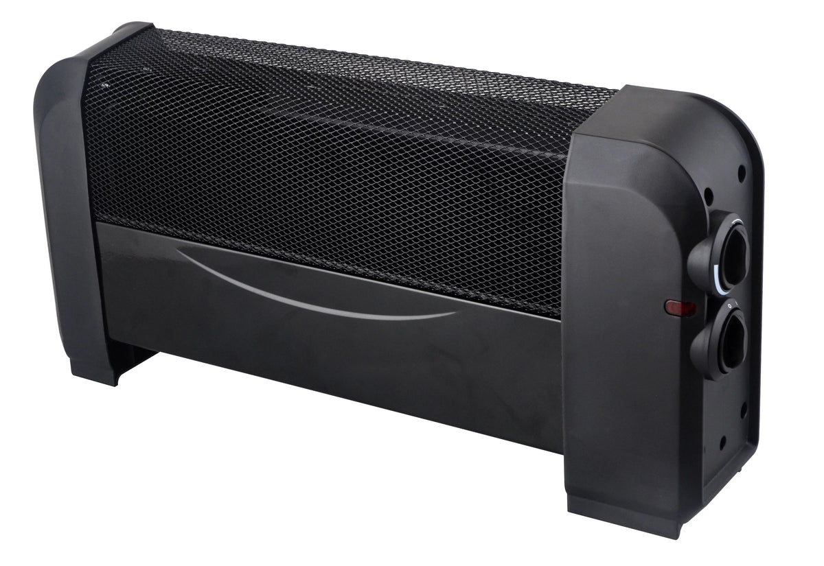 25" Electric Baseboard Convection Heater, Black I843207