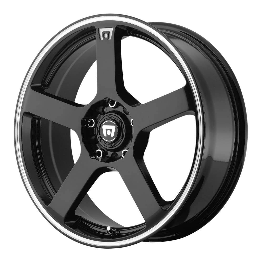 16 inch 5x108/114.3 Black Machined Wheel Rim O590