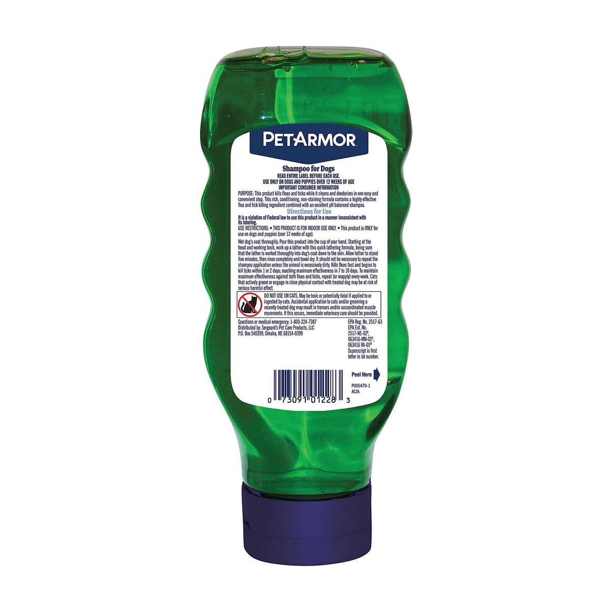 Flea and Tick Shampoo for Dogs C6640
