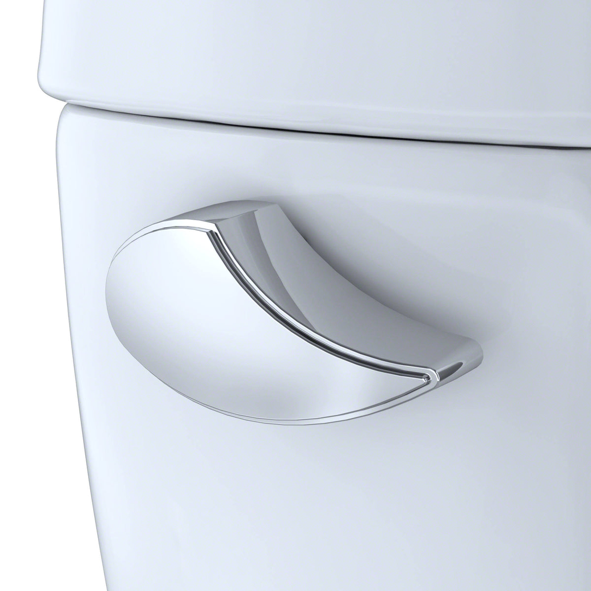 Cotton White Elongated Two-Piece Toilet with Right-Hand Trip Lever S992563