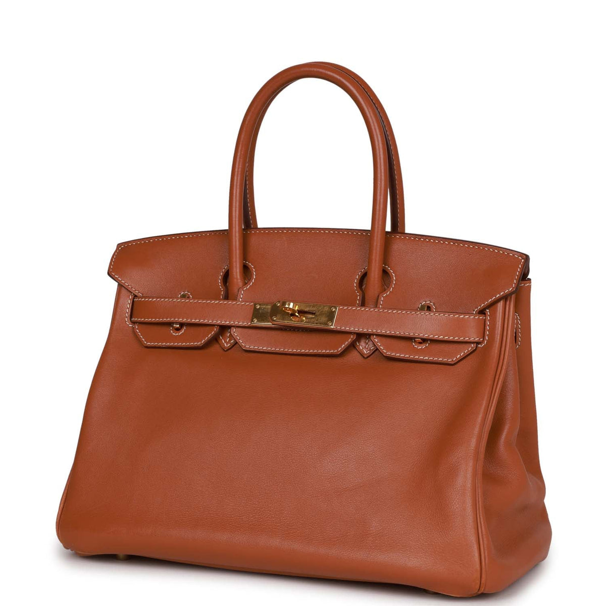 Pre-owned Fauve Swift 30 Handbag V169