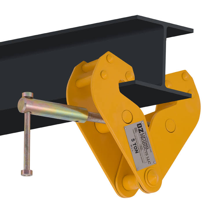 5 Ton Lifting Beam Clamp, 10000 lbs. W3214