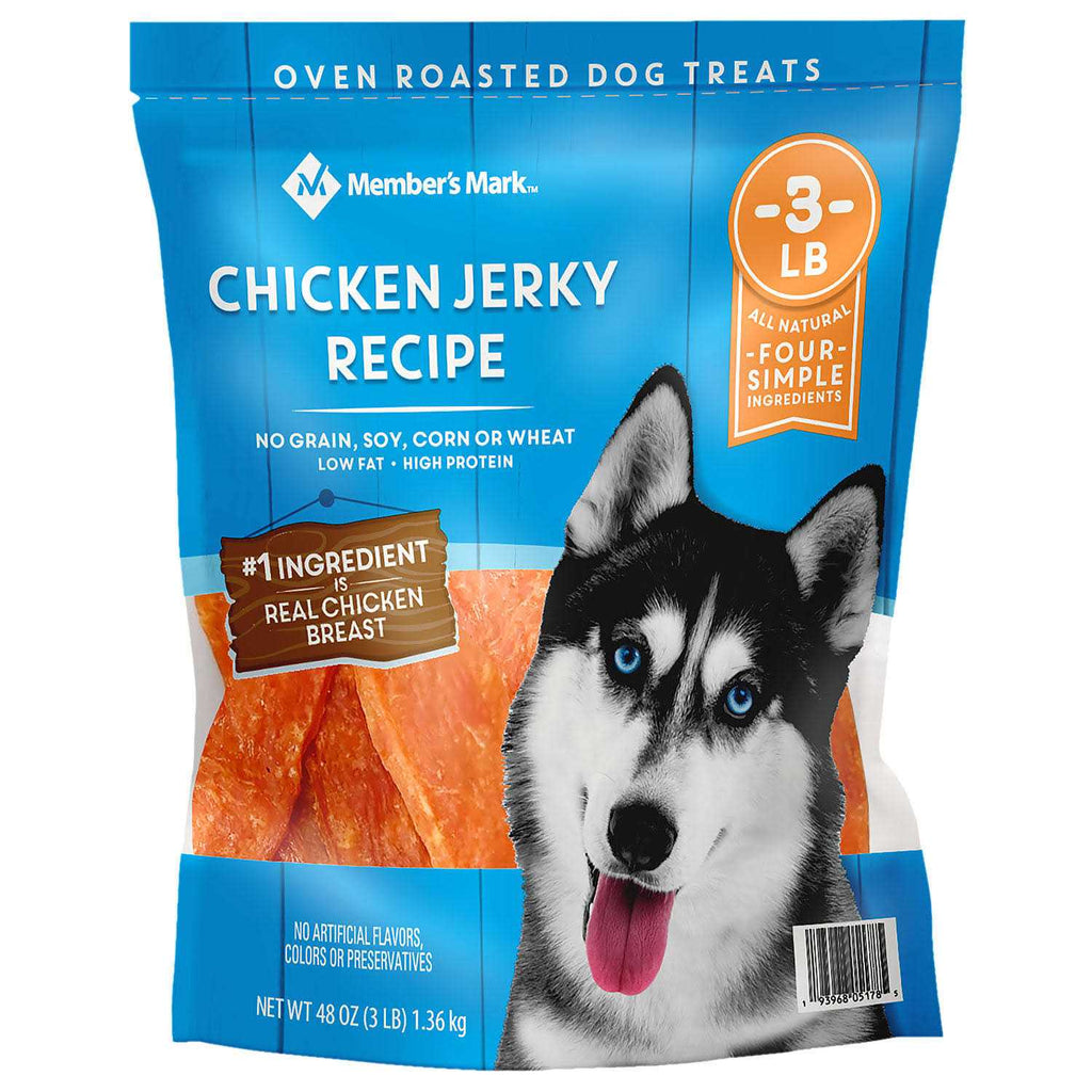 Chicken Jerky Recipe Dog Treats X3046