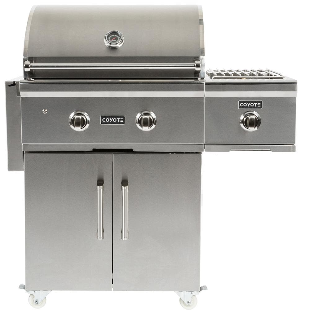 15000 BTU 12" Wide Liquid Propane Side Burner H2896