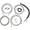 Stainless Braided Complete Handlebar Cable Brake Clutch Line Wire Kit T73728