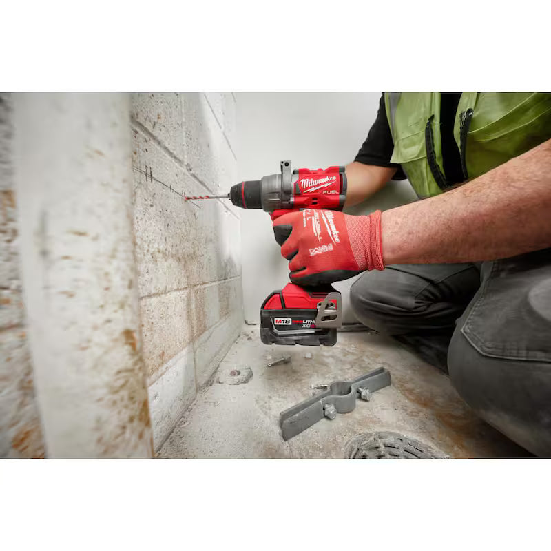 18-V Lithium-Ion Brushless Cordless Hammer Drill Driver Kit with Compact Router A1371
