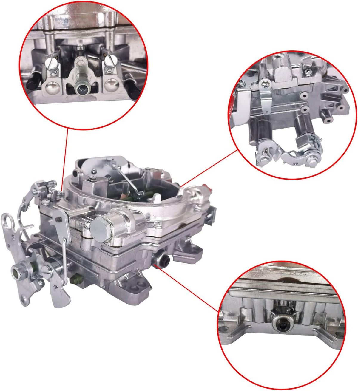 1405 Carburetor 600 CFM 4 Barrel Square Bore Performance Carburetor A14614