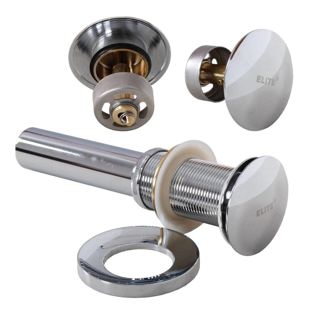 Tempered Glass Bathroom Vessel Sink with Chrome Faucet J170
