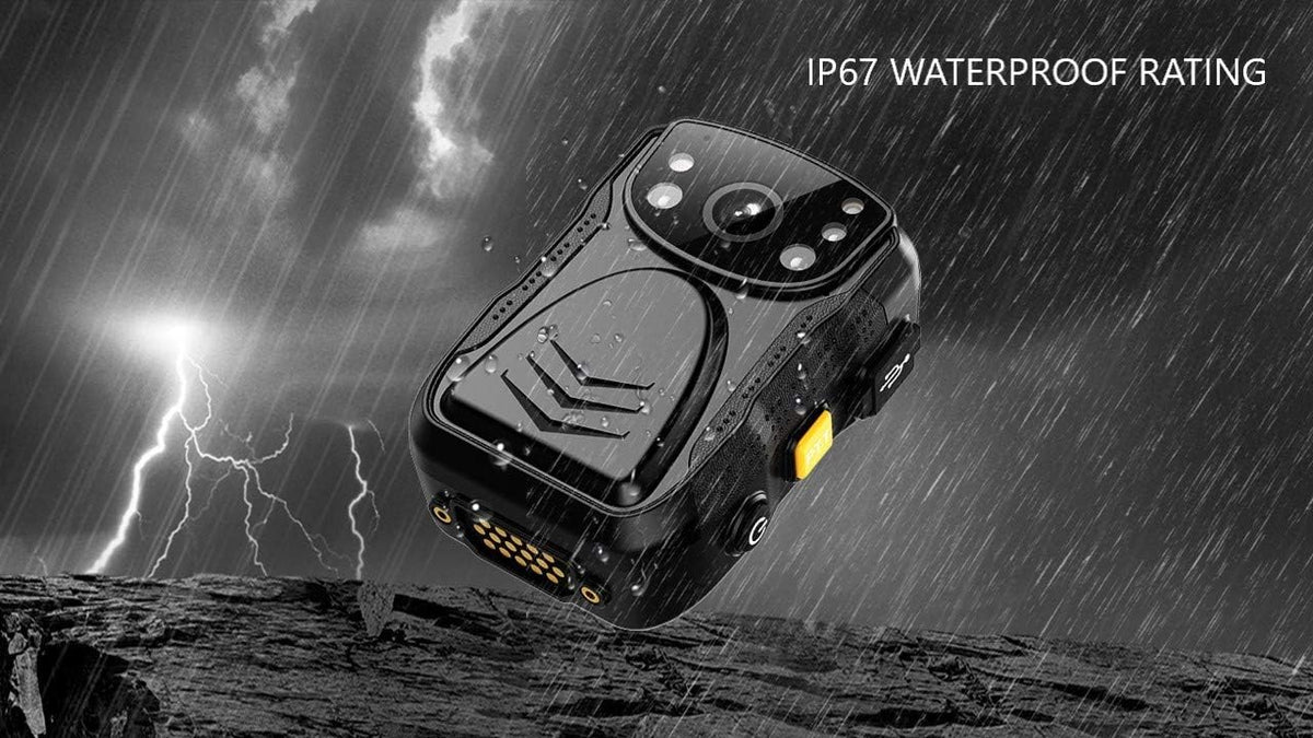 Body Camera with Audio, 2 Inch Display, Night Vision, Waterproof, Shockproof Z140838