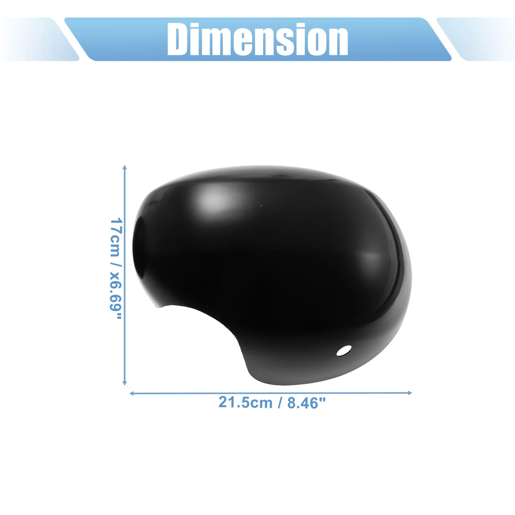 Black Exterior Rear View Mirror Cover for Mini Cooper F54 Clubman J763