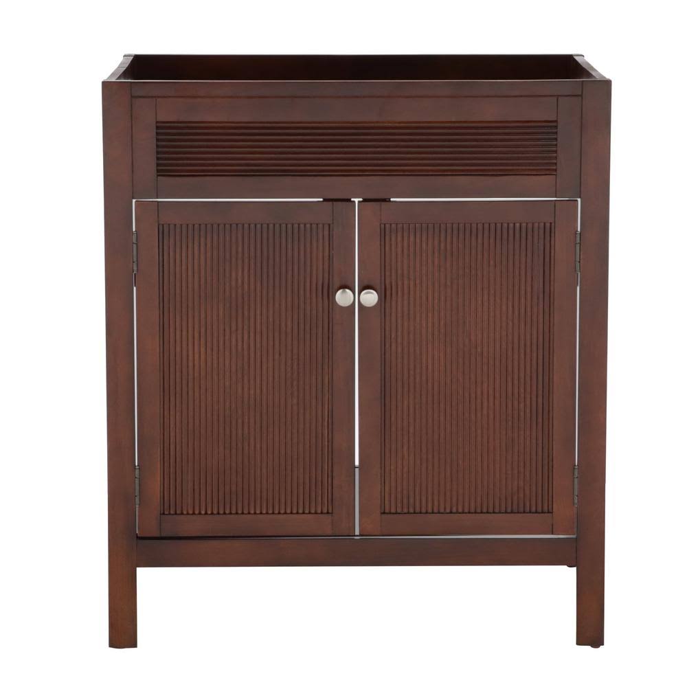 Vanity Cabinet Only in Dark Cherry B881