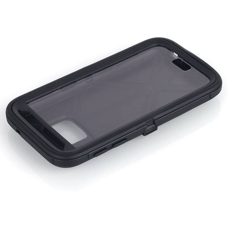 Funda para Galaxy S7, Heavy Duty Full Body resistente 4 en 1 con clip de cinturón cubierta K8321