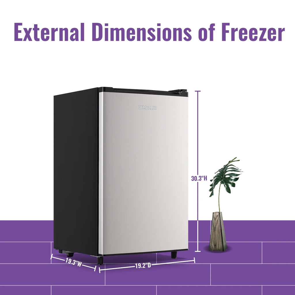 3.2 Cu. ft Compact Upright Freezer X866