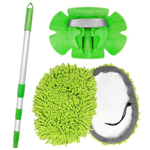 47" Car Wash Brush Mop Cleaning Tool with Long Handle M5301