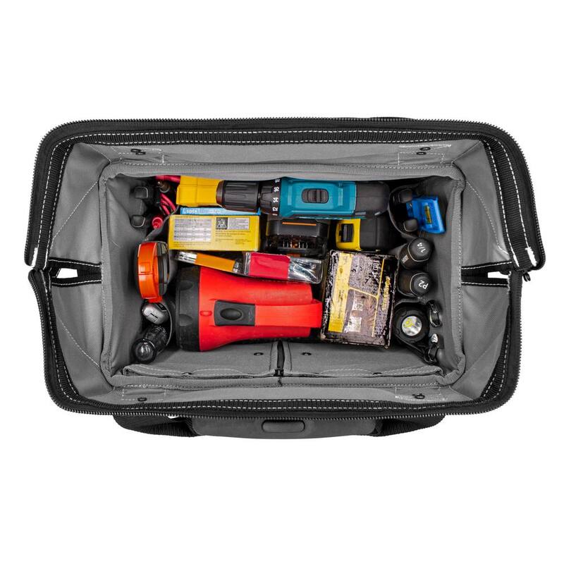 14 in. Rolling Tool Bag with 12 in. Tool Bag D703544