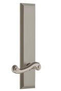 Satin Nickel Tall Plate Lever L7970