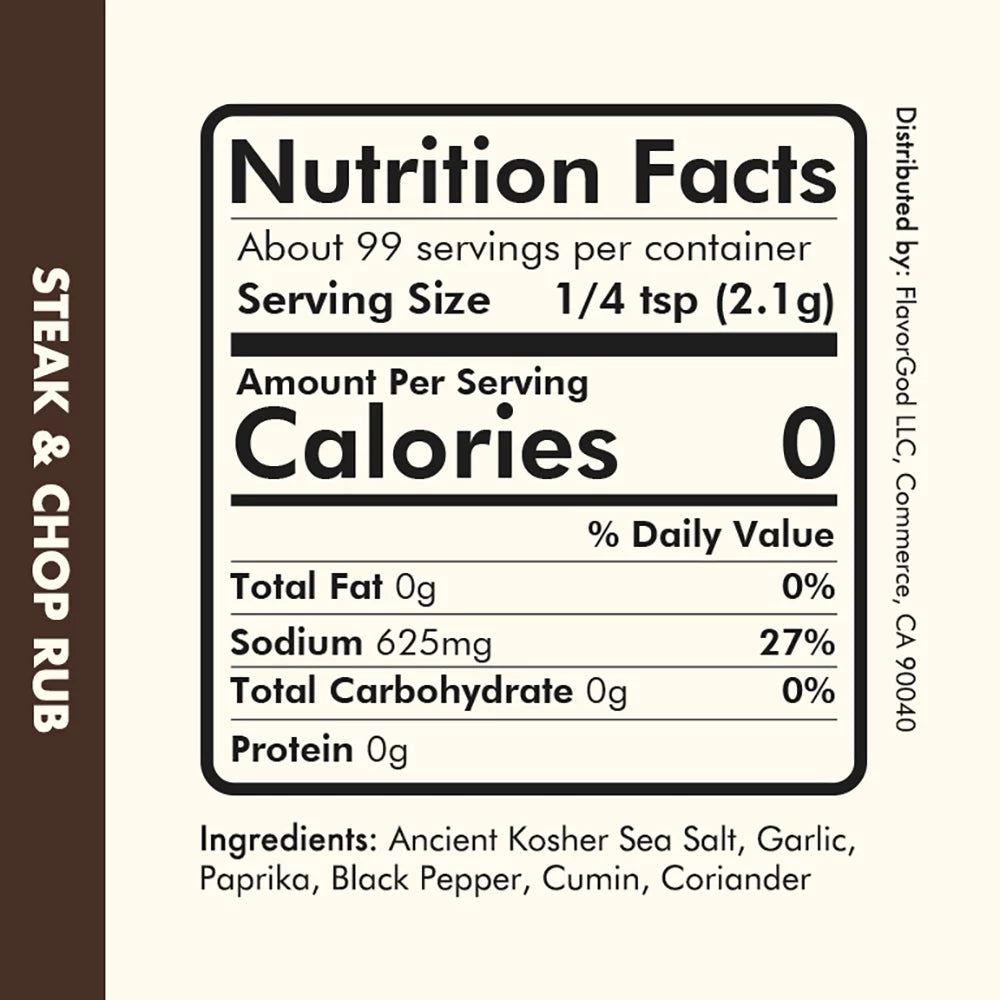 Steak & Chop Rub Double Pack F421