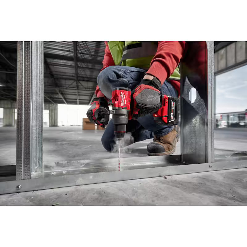 18-V Lithium-Ion Brushless Cordless Hammer Drill Driver Kit with Compact Router A1371