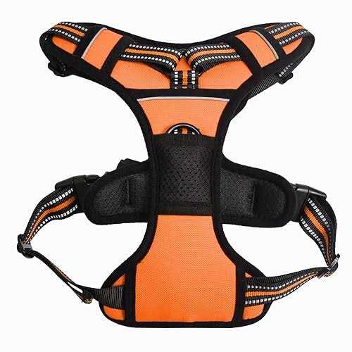 Padded Reflective Dog Harness H378