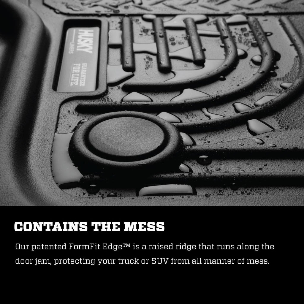 Black Front & 2nd Seat Floor Liners D7101