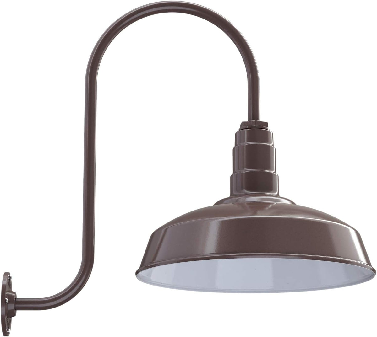 Matte Black Outdoor Barn Light S34835