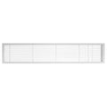 Solid Aluminum Fixed Bar Supply/Return Air Vent Grille M383