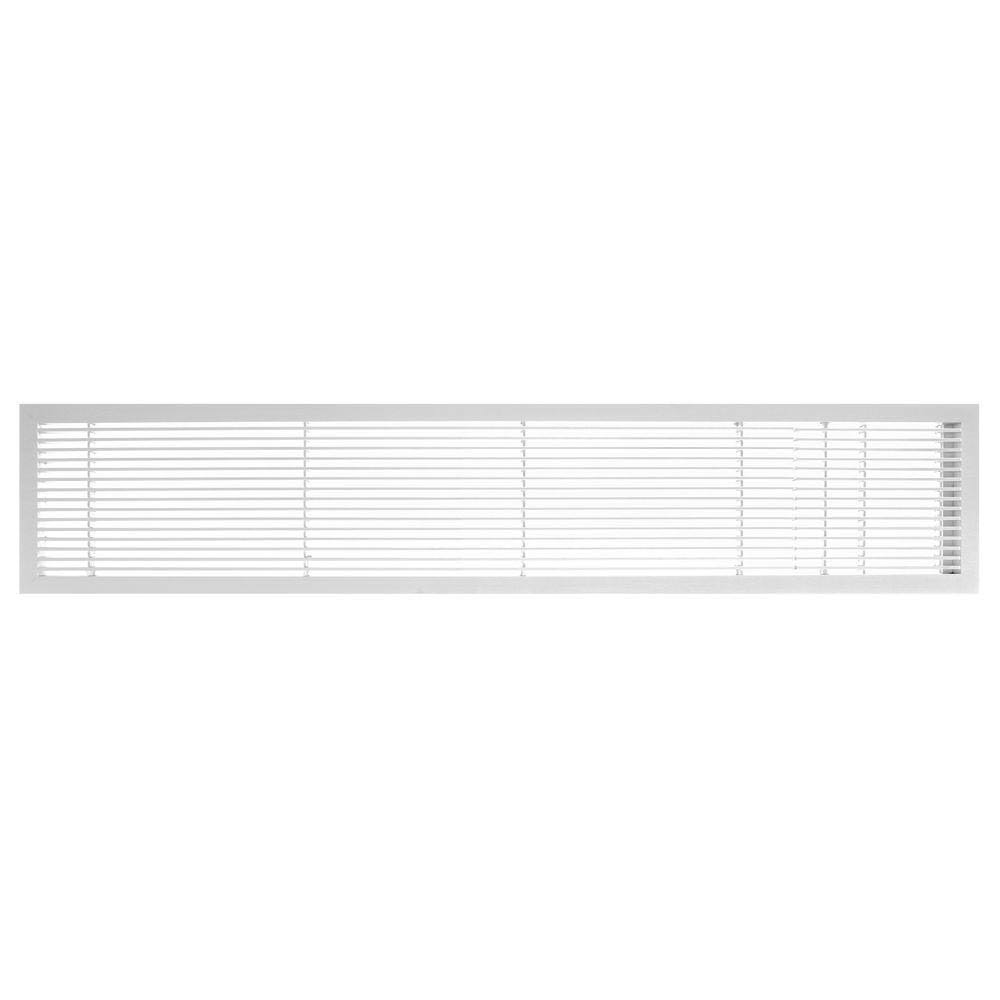 Solid Aluminum Fixed Bar Supply/Return Air Vent Grille M383