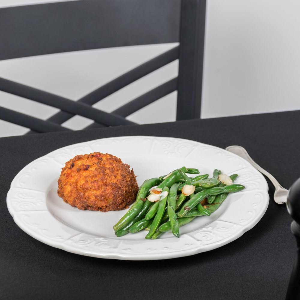 Bright White China Plate - 12/Case P433