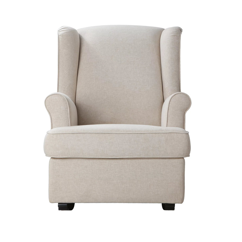 Upholstered Wingback Rocking Chair B9219