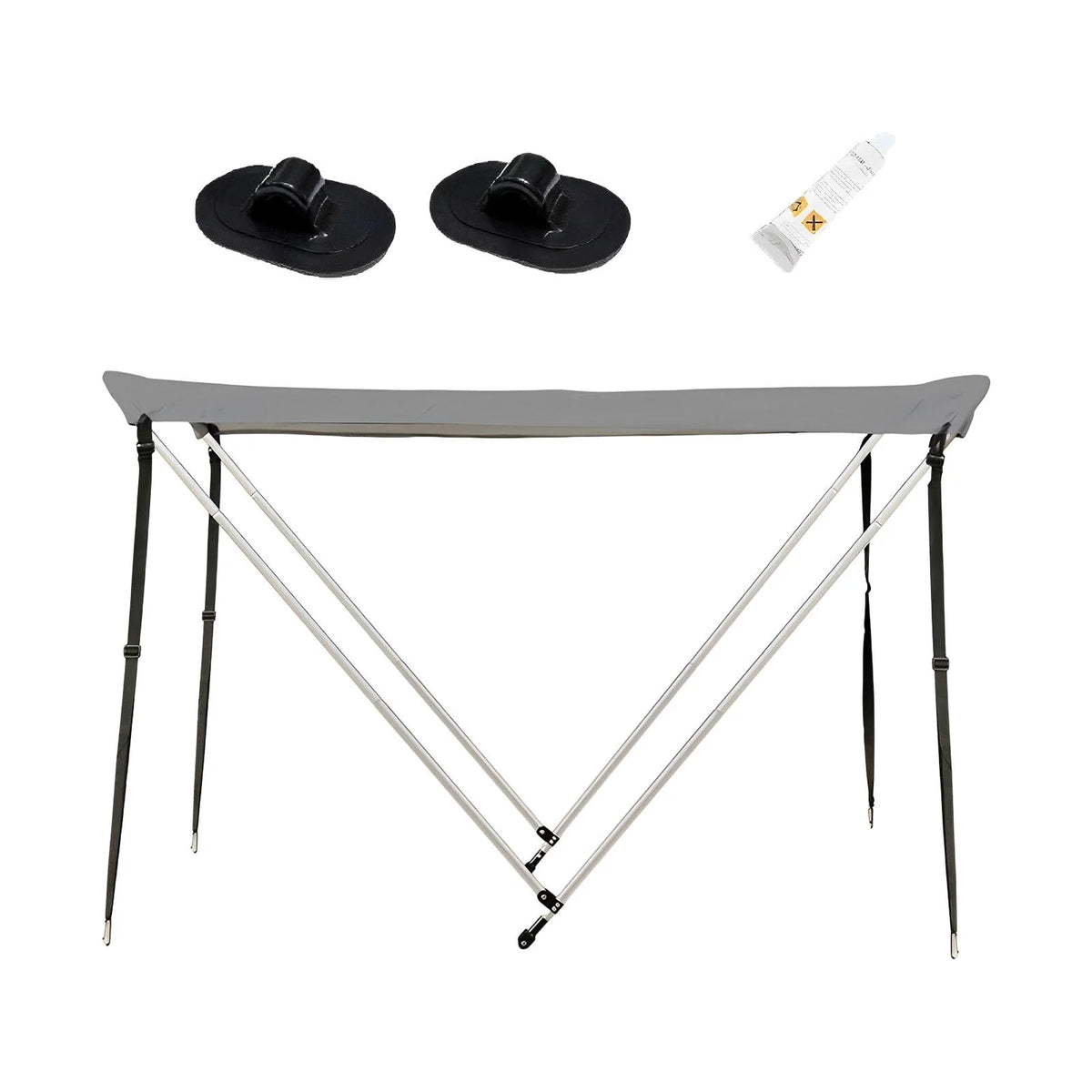 Boat Canopy Bimini Top Replacement Cover 3PCS I8535