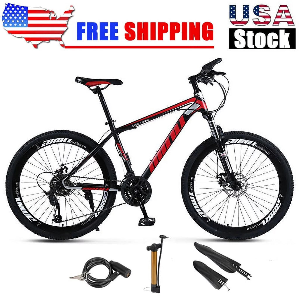 26-Inch Wheels 21 Speed Dual Disc Brake Mountain Bike N899
