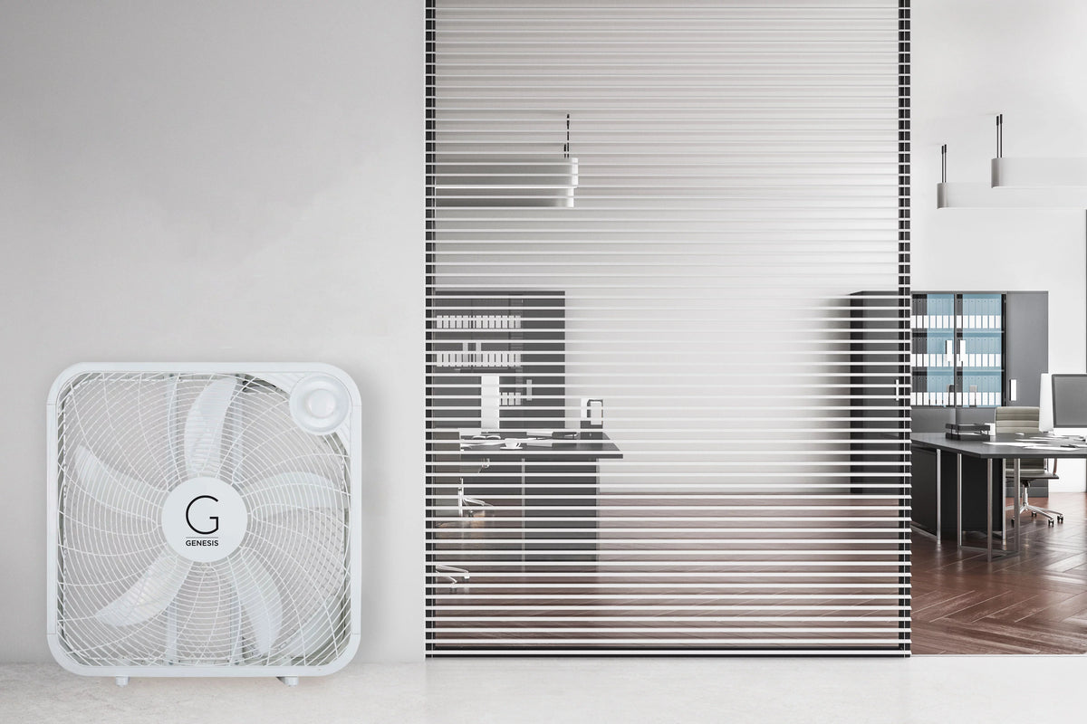 3 Speed Box Fan White Z965644