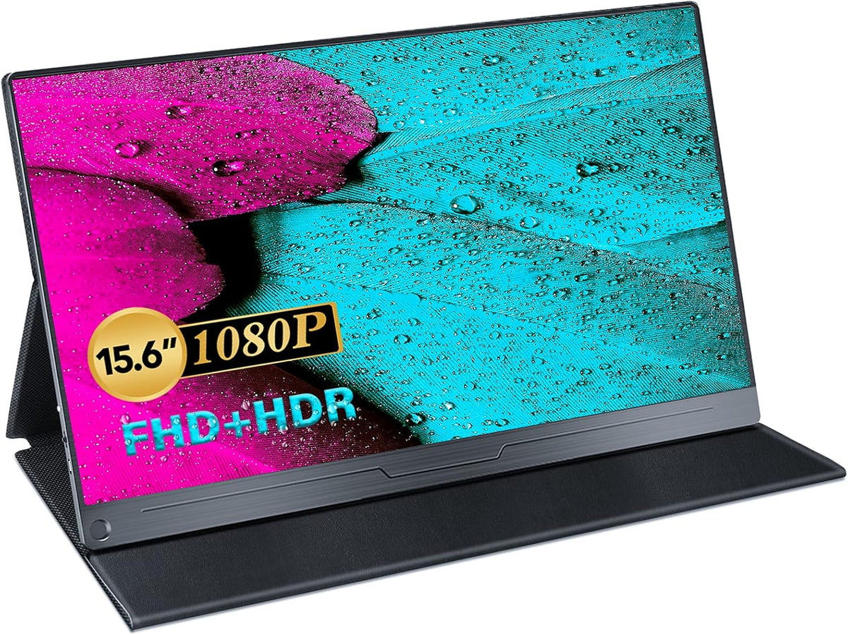 15.6 IPS HDR FHD USB C Gaming Monitor with Dual Speaker K808722